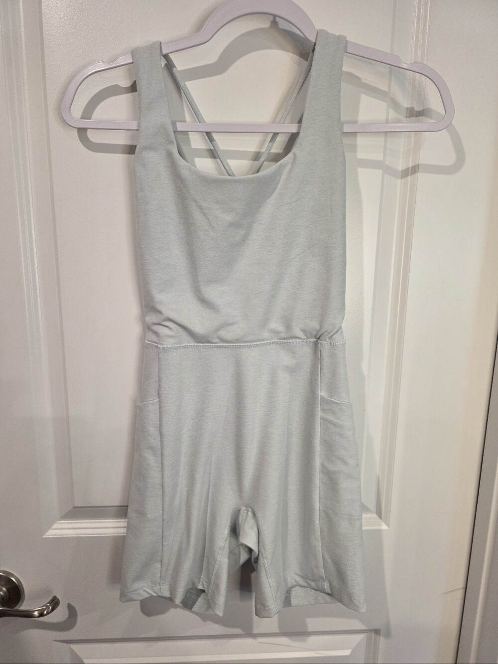 CALIA Lustralux Scoop Neck Bodysuit